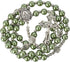 Nazareth Store Pearl Beads Rosary Miraculous Prayer Necklace Strong Metal Mystery Beaded Rosary for Men & Women...