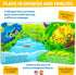 Bilingual Books for Toddlers 1-3, Interactive Sound Books for Toddlers 1-3, Electronic Toddler & Baby Books in English & Spanish by Gufino...
