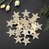 30 PCS Flat Bottom Rhinestones Inlaid Five-Pointed Star Decorative Buttons Alloy Gold Embellishment Decorations Handmade DIY Clothing Gift Party S...