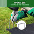 GardenGloss® Galvanized Landscape Staples 6 Inch - 11 Gauge - 20 Pack - Garden Staples for Blowups, Landscape Fabric & Decoration - Landscape Pins...
