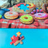 100 Pieces Jigsaw Puzzles for Adults - Cat Puzzles for Kids Ages 6-8 8-10 10-12 - Picnic Kittens and Donuts...