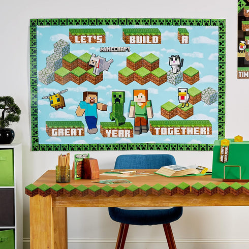 Eureka Minecraft Bookmarks for Students and Teachers, 2" x 6" Each, 36 Pieces...
