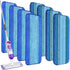 8-Pack Reusable Microfiber Mop Pads for Swiffer PowerMop,Power Mop Pads Refills - includes 4 Microfiber Cleaning Pad, 4 Microfiber Deep Cleaning P...