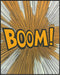 Posterizer 1 pcs-A comic book style explosion with the word BOOM -3-Art in Pop Style Gift for Superhero, Comic Book Fans Decor for Game Room or Ma...