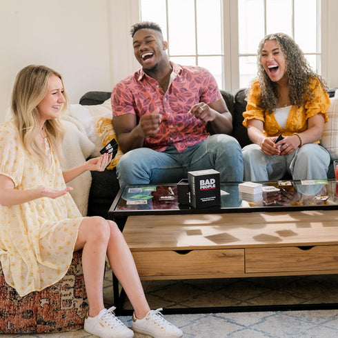 BAD PEOPLE Party Game - Find Out What Your Friends Really Think of You - Hilarious Adult Card Game for Fun Parties and Board Games Night with Your...