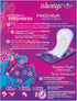 Always Radiant Pantiliners, Regular, Unscented, 48 Liners (Pack of 2)...