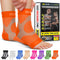 Compression Socks for Plantar Fasciitis, Achilles Tendonitis, Arthritis Relief, Ankle Brace Compression Sleeve with Foot Arch Support, Ankle Wrap ...