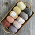 Fine Weight Knitted and Crocheted Cotton Yarn, 100% Long Staple Cotton Yarn, Baby Sports, 2 Packages of 100g/3.52oz (Per Skein 50g/162yards) - Apr...
