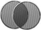 X AUTOHAUX 2pcs 3 Inch Car Metal Audio Speaker Grill Cover Mesh Woofer Horn Guard Decorative Circle Grille Protector Silver Tone...