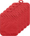 GROBRO7 5Pack Pocket Pot Holders Cotton Heat Resistant Potholder Multipurpose Hot Pads Machine Washable Oven Mitts Potholders Bulk for Daily Kitch...