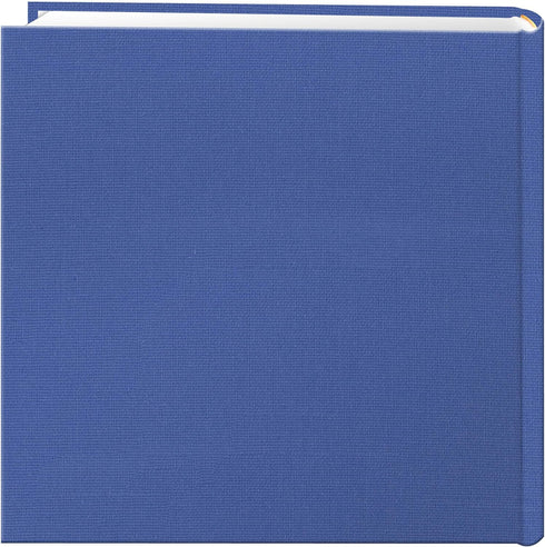 Fabric Frame Cover Photo Album 200 Pockets Hold 4x6 Photos, Sky Blue...