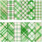 24 Sheet St. Patrick's Day Pattern Paper Green Scrapbook Stripe Plaid Dot 11.8 x 11.8 Inch Double Sided Decorative Craft Paper Folded Flat For DIY...