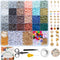 Clay Bead Bracelet Making Kit for Girls 6000 Pcs - Jewelry Craft Set, Earth Tones Flat Heishi Beads Clay Beads for Bracelets Making, Ages 8-12, Ne...
