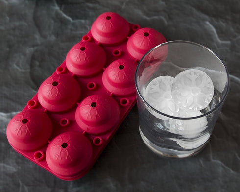 Silicone Snowflake Mold Set: Snowball Cake Pops, Candy Molds, and Christmas Ice Cube Molds- Heat Safe BPA Free Silicone Meets European Standards, ...