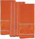 DII Fall Harvest Dishtowel Set, Burnt Orange, 18x28, 3 Piece...