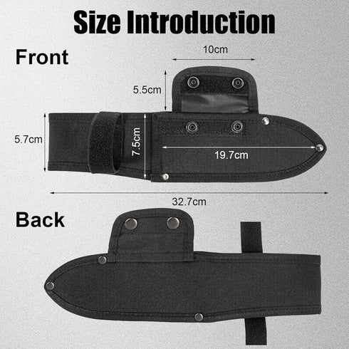 Universal Knife Sheath,Oxford Chef Knife Sheaths for Fixed Blade Knives, Knife Scabbard Cover, Shop Knife Sheath Knives Sleeves Case Edge Guards B...