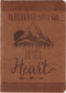 Wherever You Go, Go With All Your Heart Artisan Journal (Vegan Leather Notebook)...
