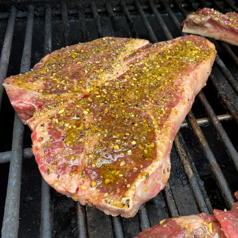 Gourmet Steak Seasoning | No Artificial Flavors, No MSG added | Premium Steak Rub for Steak, Burgers, Brisket and Beef | Runnin’ Wild Foods, 7.0 o...