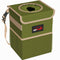 EPAuto Waterproof Car Trash Can with Lid and Storage Pockets, 2.5 Gallon Leakproof, Green...