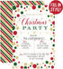 Your Main Event Prints Christmas Party Invitation - Christmas Party Invite - Holiday Party Invitations - 20 Fill-In Invitations and Envelopes...