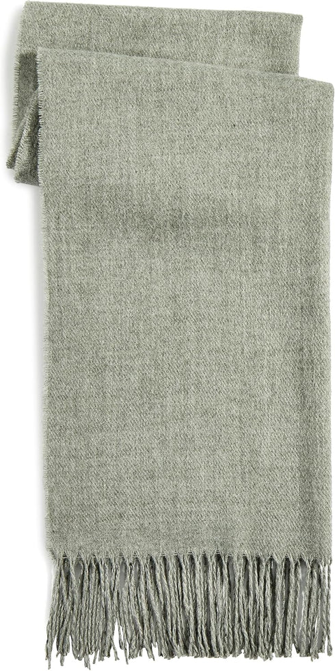 Amazon Essentials Unisex Adults' Oversized Woven Scarf with Fringe...
