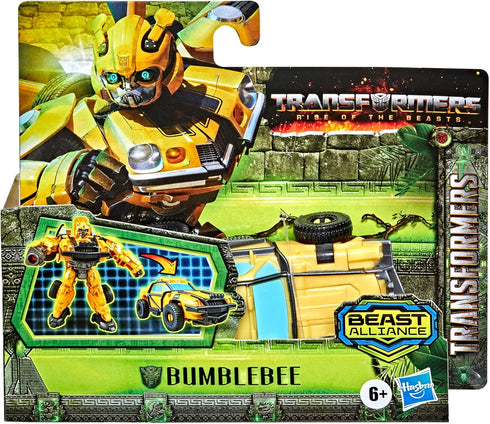 Transformers Toys Rise of The Beasts Movie Beast Alliance Battle Changers Bumblebee Action Figure, Ages 6 and Up, 4.5 inch...