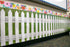 Teacher Created Resources Fun Size White Picket Fence Better Than Paper® Bulletin Board Roll,18 inches x 12 feet...