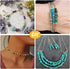1500PCS Stone Beads, Crystal Beads Ring Making Kit Gemstone Beads Set 24 Styles Crystal Pieces for Jewelry Making Crushed Chunked for DIY Crafts f...