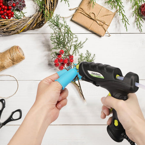 Glue Gun, 20W Hot Glue Gun with 20 Glue Sticks Glue Gun for Crafts, Glue Gun and Sticks Set for School Office DIY Arts Quick Home Repairs...