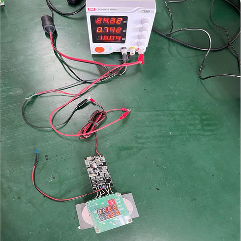 3 Coil Wireless Charger Car Transmitter Module 15W high Power- Wireless Charging Circuit Board 12-24V Input-Suitable for Wireless Charging DIY for...