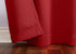 Sun Zero Easton Energy Saving Blackout Rod Pocket Curtain Panel, 40" x 84", Red...