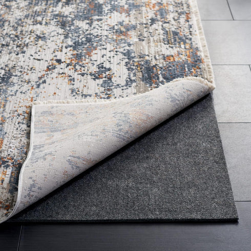 SAFAVIEH Dual Surface Rug Pad – 3' x 5', 1/4" Thick, Felt + Rubber, Non-Slip & Durable Design for Hard Floors & Carpet, Grey...