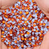 300 Pcs FYGEM Hot Fix Iron Rhinestones DIY Jewelry Making with Picking Pen (Orange, SS30)...