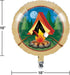 Creative Converting 10Count Metallic Round Balloons, Camp Out...