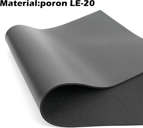 HONKID Keyboard Foam, Sound Dampening Foam for Mechanical Keyboard Bottom, Made of LE-20 Poron, Black (H 2mm)...