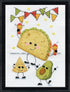 Design Works Crafts Taco Time Counted Cross Stitch Kit...