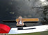 Tomahawk Chop Maroon WiperTags attach to rear vehicle wiper blades...