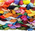 ATDAWN Rainbow Color Embroidery, Cross Stitch Threads, Bracelets, Crafts Floss, 100 Count...