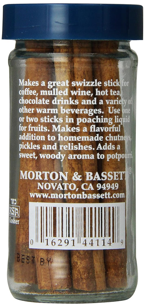 Morton & Bassett Cinnamon Sticks, 1.1-Ounce jar...