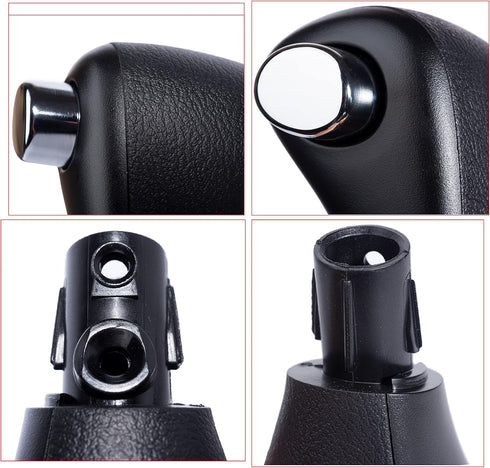 Shift Lever Shifter Knob Handle Compatible with Honda Accord 2003-2005 Replace 54131-SDA-A51 54130-SDA-A54ZC (Black ABS)...