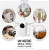 Screwless Wall Mount Kit for Wyze Cam Pan, VHB Stick On - Easy to Install, Full Tilt & Pan Function, No Mess, No Drilling, Strong Adhesive Mount b...