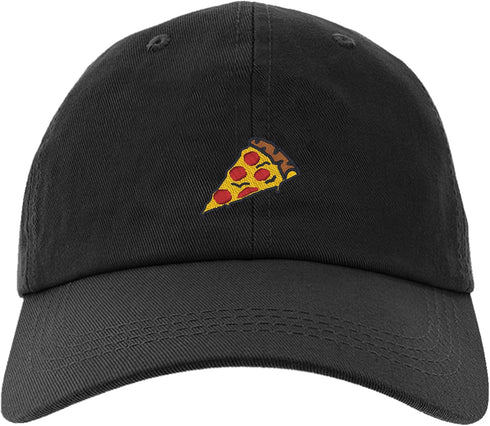 Cap Pizza Slice Pepperoni Embroidery Stitch Baseball Hat...