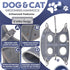 Dog Grooming Hammock Kit | Hanging Dog Grooming Harness | Dog Hammock for Nail Trim with Dog Toenail Clippers | Pet Grooming Hammock & Dog Sling f...