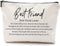 Best Friend Definition Makeup Bag,Inspirational Friendship Cosmetic Bag Travel Pouch,Best Friend Bestie BFF Soul Sister Gifts for Women Girls...