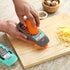 Marco Almond MA63 Rainbow Titanium Hand-held Grater Set, Cheese Box Grater with Removable Containers, Stainless Steel with Titanium Coating...