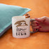 Pavilion Gift Company Slow The Sloth Down - Sloth Gray 17oz Dolomite Coffee Cup Mug...