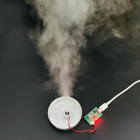 Atomization Disc, 5V Module USB Humidifier Atomization Plate Circuit Board Atomization Module with Timing Switch for Home for Family...