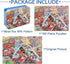 LELEMON Puzzles for Kids Ages 4-8,Fire Fighting 100 Piece Puzzles for Kids,Educational Kids Puzzles Jigsaw Puzzles in a Metal Box,Children 100 Pie...