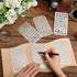 Lewtemi 6 Pcs Mixed Metal Stencil Wood Stencil Templates Stencils for Journaling Wood Burning Stencils for Wood Carving Drawing Engraving Scrapboo...