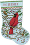 Design Works Crafts Cardinal Counted Cross Stitch Stocking Kit...